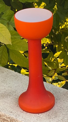 Vase opaline orange - vase,