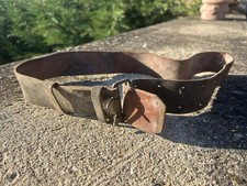 Ancien Ceinturon Militaire Armée Française Soldat Militaria