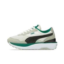 PUMA Baskets basses blanc/vert