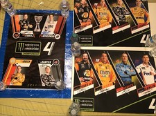 3 NASCAR Autographed Monster