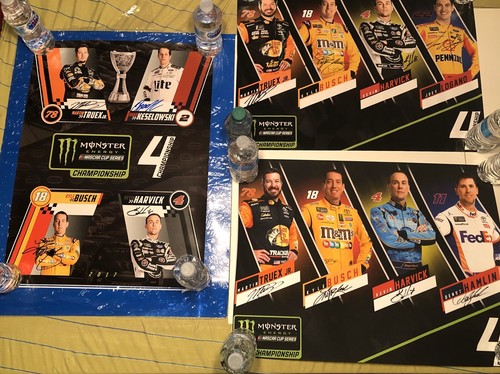 Nascar autographed monster - 3,