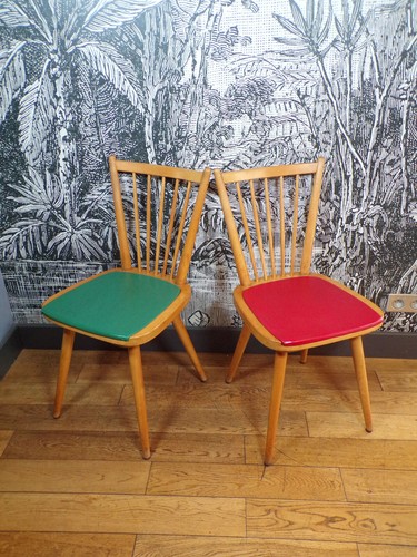 Duo paire chaise design - paire, 2