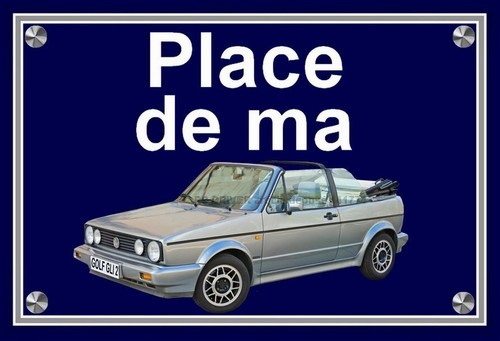 Plaque place de ma - de,
