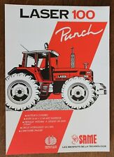 prospectus brochure tracteur