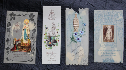 Lot images pieuses celluloid - lot,