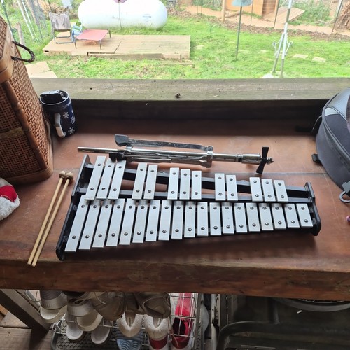 Pearl xylophone key with - pearl,