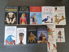 Lot de livres Christian Jacq -
