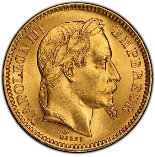 Napoléon iii francs - napoléon, 20