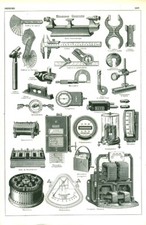 Document ancien mécanique électricité issu du livre de 1953