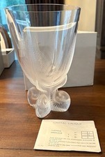 Lalique OSMONDE Vase #12283 EX