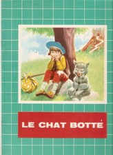 LE CHAT BOTTE  livre  illustré par CORBELLA   vintage-ed.Touret