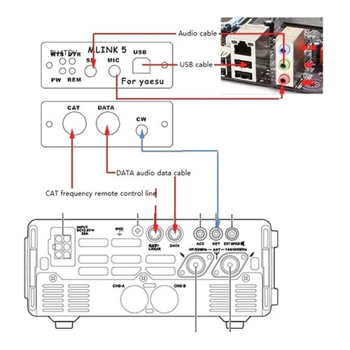 Adaptateur radio u5link pour - adaptateur,
