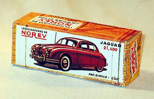 Norev jaguar 4l boite - norev, 17
