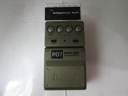 Ibanez pd7 phat hed bass - ibanez,