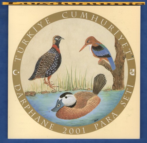 Turquie coffret 2001 fdc - bu,