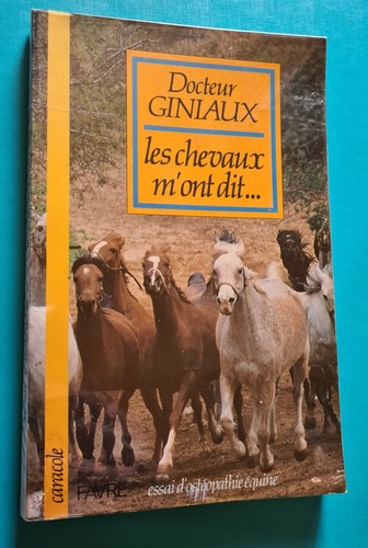 Les chevaux ont dit - chevaux, m'ont