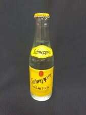 Bouteille de Schweppes vintage pleine RARE janvier 1988