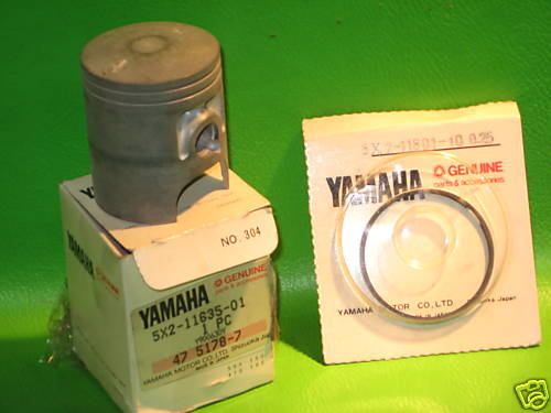Jeu piston bagues yamaha - jeu,