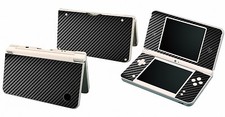 Black carbon fiber vinyl decal - fiber,
