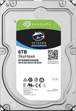 Disque Dur Seagate Skyhawk ST6000VX008 6TB 5400U/Min 256MB SATA III 3.5 " Pouces