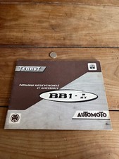 catalogue brochure de moto