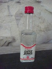 Mignonnette bouteille Rhum blanc St james martinique  5 cl  non ouvert