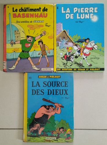 Lot johan et pirlouit - bd,