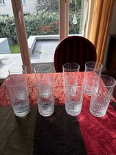 5 VERRES À WHISKY CRISTAL DE
