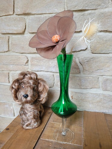 Vase verre vert soliflore - vase,