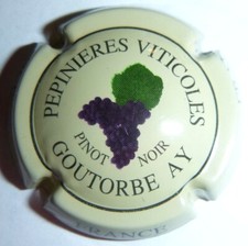 Capsule de Champagne:  Rare !!!  GOUTORBE , Pinot Noir , n°1 !!!  à -50%