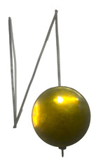 BALANCIER lentille 160mm COMTOISE OLD CLOCK OROLOGIO UHR