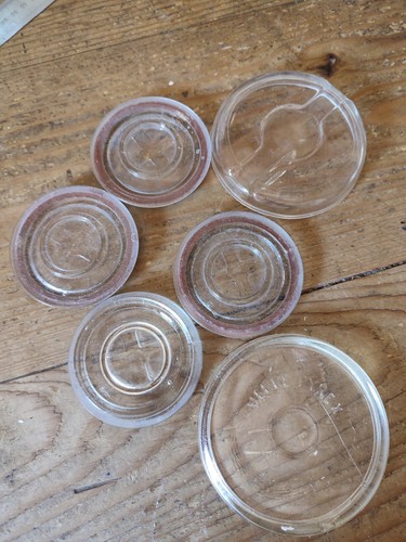 Anciens couvercles verre - anciens,