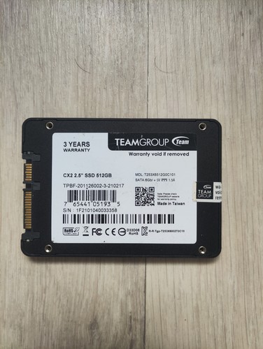 Team group cx2 - 2.5", sata