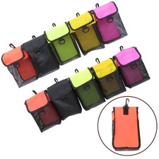 Pochette de transport en maille légère et portable pour bouée de plongée mar