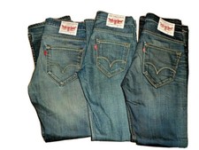 JEANS LEVI'S 504 zippé homme coupe droite  W27 W28 W29 W30 W31 W32 W33 W34 W36