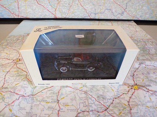 Panhard dyna cabriolet noire - panhard,