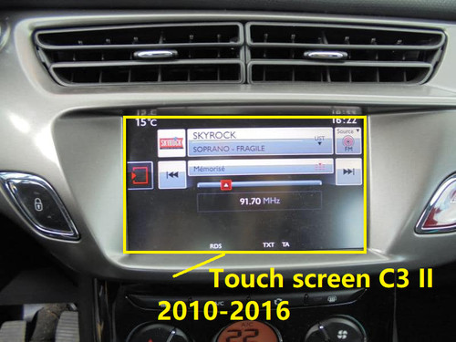 Citroen ecran tactile - citroen, c3