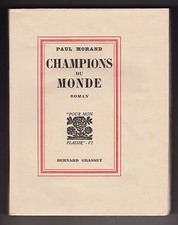 Paul Morand CHAMPIONS DU MONDE EO sur vélin de Rives sous étui