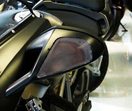 Clignotant noir avant ducati - noir,