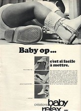 PUBLICITE 1970   BABY RELAX