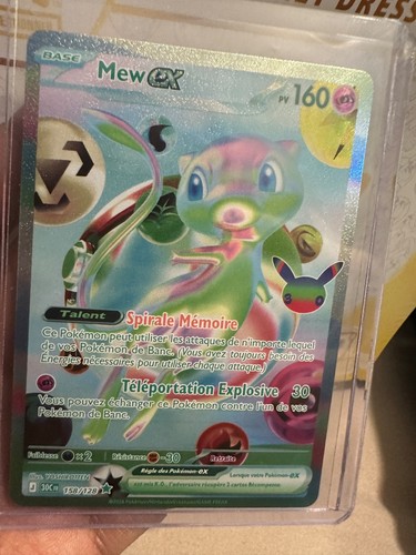 Carte pokémon mew 158 - carte,