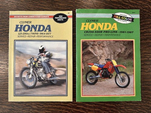 Lot clymer honda - lot, manuals