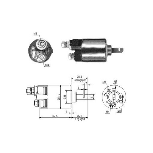 électroaimant ee1211q - Électroaimant, zm