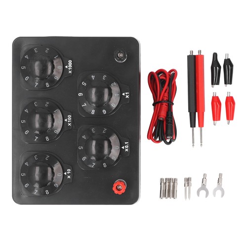 Adjustable decade resistor - adjustable,