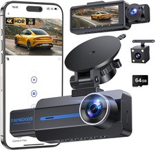 Caméra De Voiture Dash Cam 4K