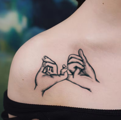 Tatouage temporaire promesse - tatouage,