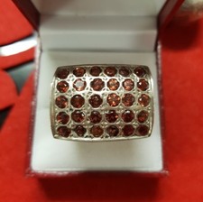 Imposante bague femme - , argent