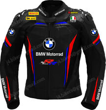 BMW RR Veste en Cuir de Moto Veste Motard en Cuir Veste en Cuir de Motard 48,58