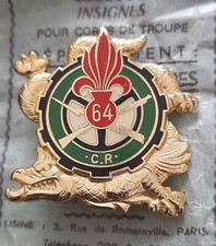 Insigne 64° CR Indochine