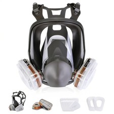 Masque Peinture avec FiltreRespirateur Visage à Vapeur OrganiqueProtection Re...